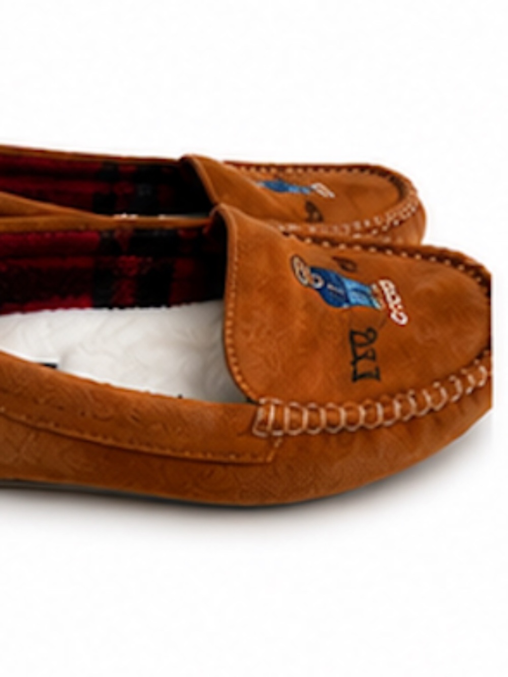 Polo Ralph Lauren Dezi Bear Slippers – Women's Size 8 - Picture 3 of 4